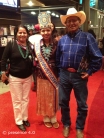 Krishel Augustine, Miss Teen Navajo, and her parents